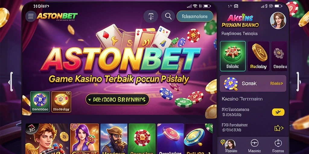 Tampilan gameplay kasino yang menarik di ASTONBET, penuh aksi dan keseruan.