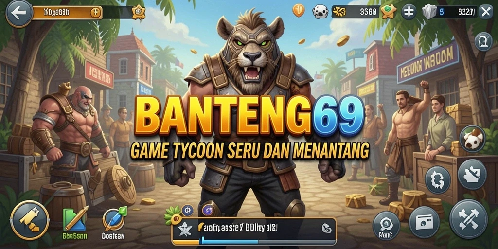 Tampilan menarik dari gameplay BANTENG69 yang penuh strategi.