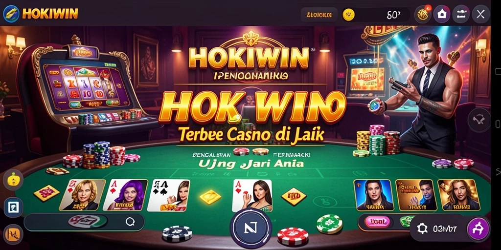 Gameplay Live Casino di HOKIWIN yang mengesankan dan interaktif.