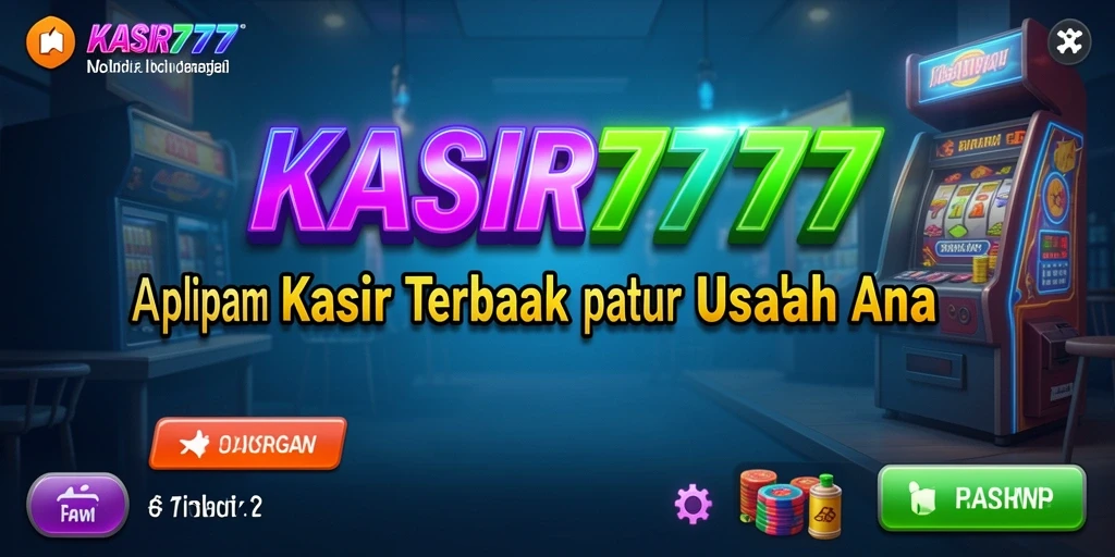 Tampilan antarmuka KASIR777 yang menarik dan fungsional.