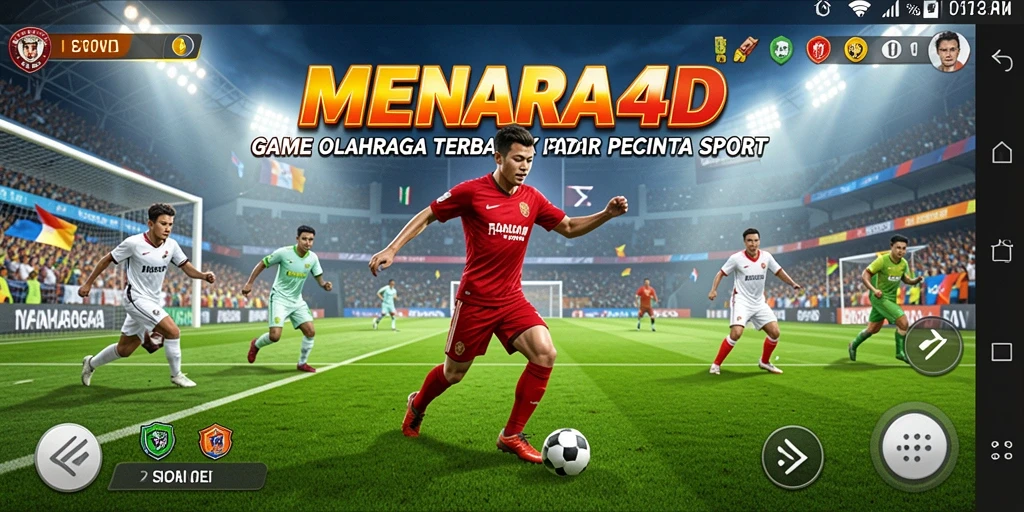 Tampilan gameplay seru dan menegangkan di MENARA4D.