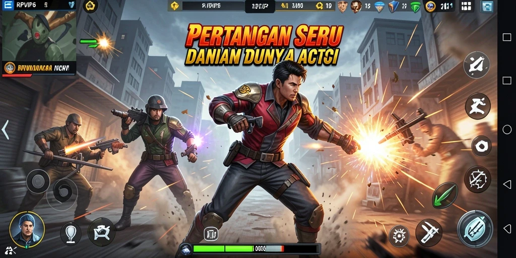 Gameplay intens RPVIP6 dengan grafis yang menakjubkan.