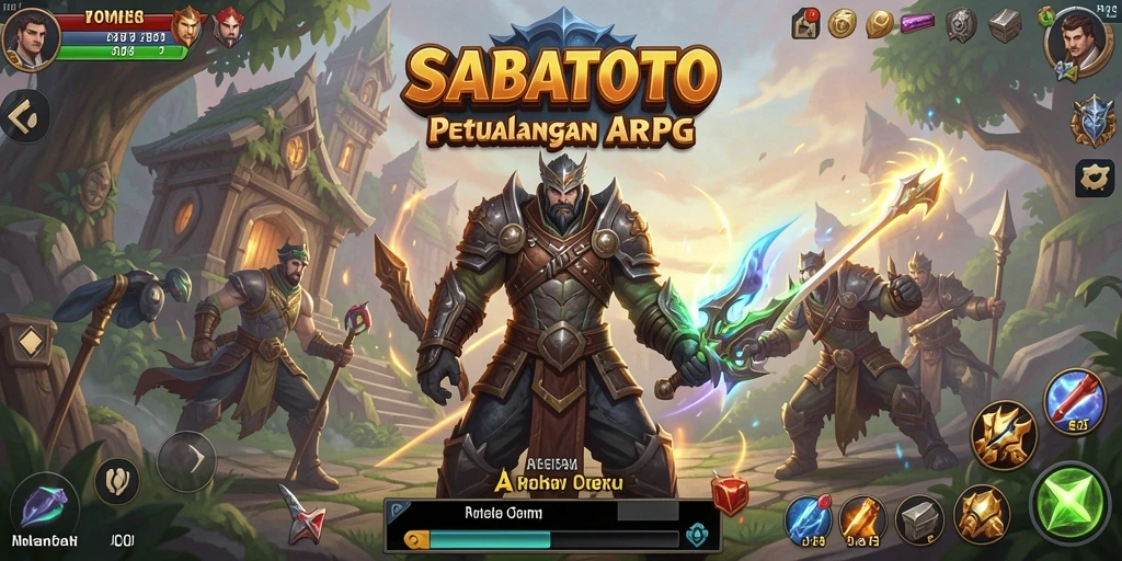 Gameplay seru di dunia fantasi SABATOTO yang menegangkan.