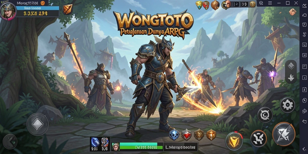 Tangkapan layar gameplay <strong>WONGTOTO</strong> menampilkan aksi pertarungan yang mendebarkan.